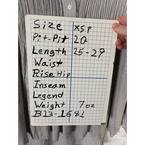 Sundance women’s blouse  striped pin tuck plate feminine lightweight cotton ￼ - Picture 8 of 8